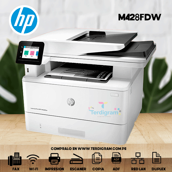 MULTIFUNCIONAL HP LASERJET PRO M428FDW