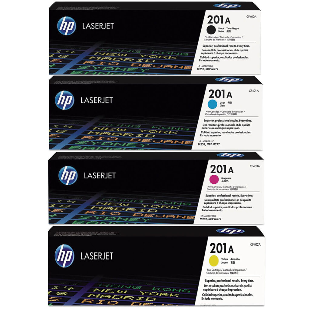 CARTUCHO DE TONER HP 201A MAGENTA CF403A ORIGINAL