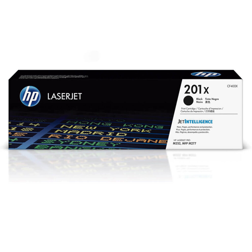 CARTUCHO DE TONER HP 201X NEGRO CF400X ORIGINAL
