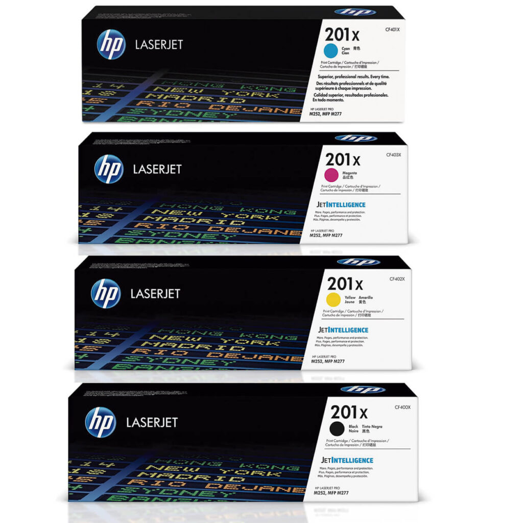 CARTUCHO DE TONER HP 201X MAGENTA CF403X ORIGINAL
