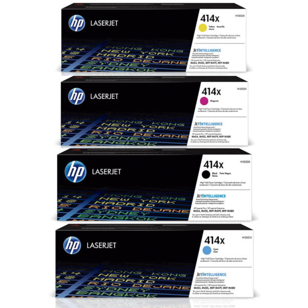 CARTUCHO DE TONER HP 414X W2021X CYAN ORIGINAL