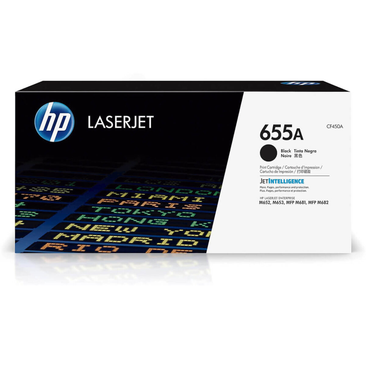 TONER 655A NEGRO HP CF450A ORIGINAL M681/M652