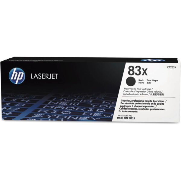 TONER HP 83X CF283X NEGRO ORIGINAL