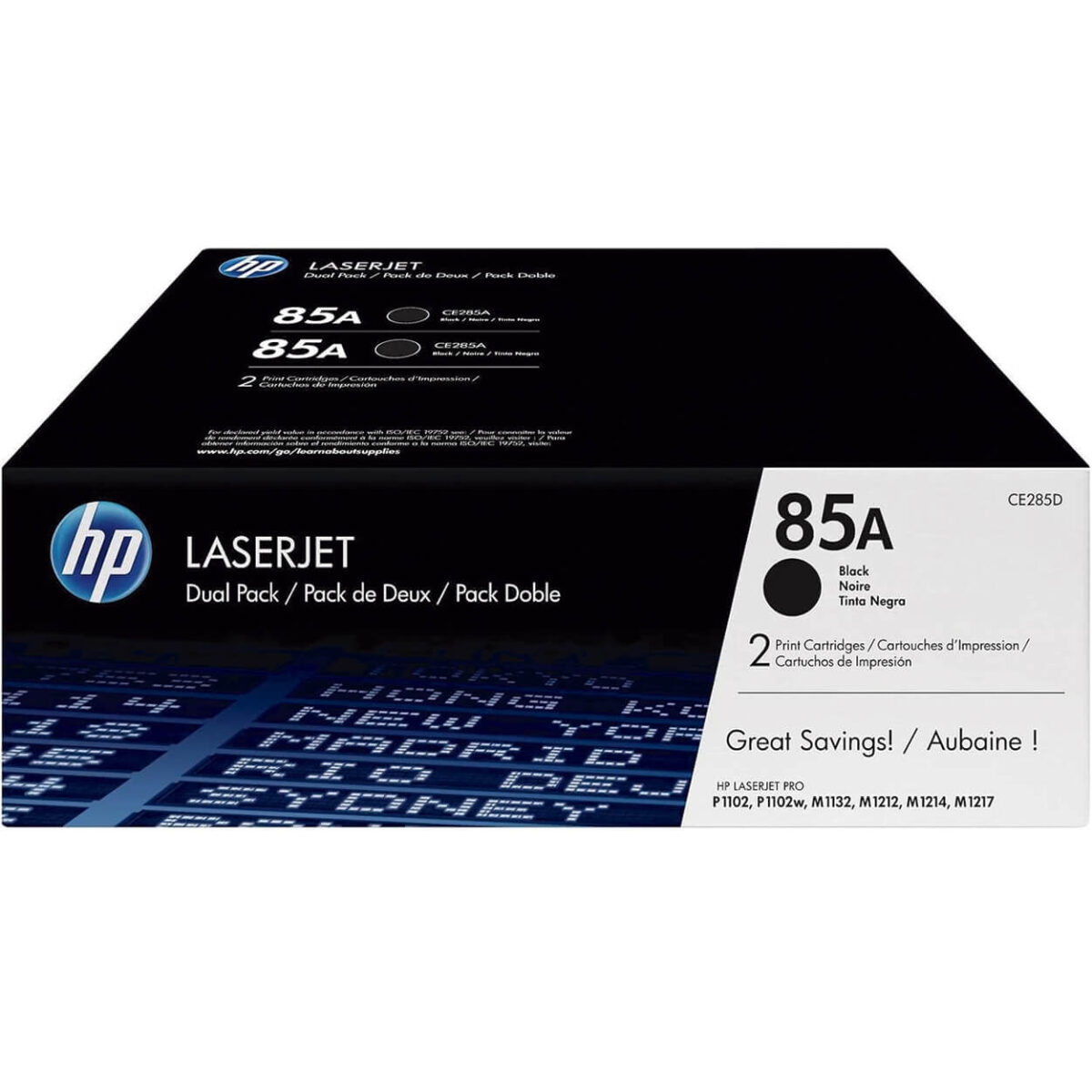 TONER HP 85AD CE285AD NEGRO ORIGINAL