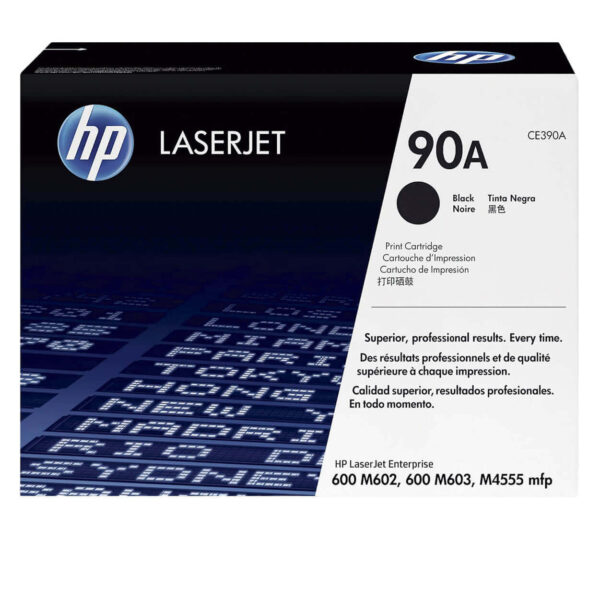 TONER HP 90A CE290A NEGRO ORIGINAL