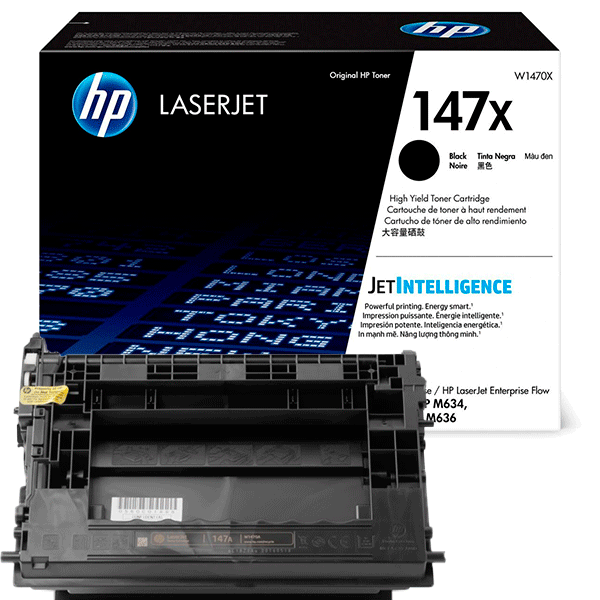 CARTUCHO DE TONER HP 147X W1470X NEGRO ORIGINAL