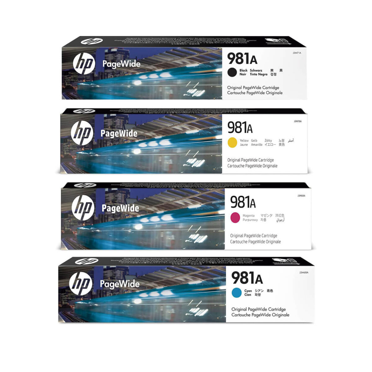CARTUCHO DE TINTA HP 981A NEGRO ORIGINAL