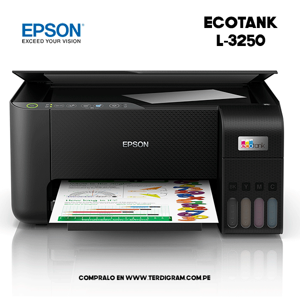 Impresora Multifuncional Epson L3250 Ecotank Impresora Multifuncional Epson L3250 Ecotank
