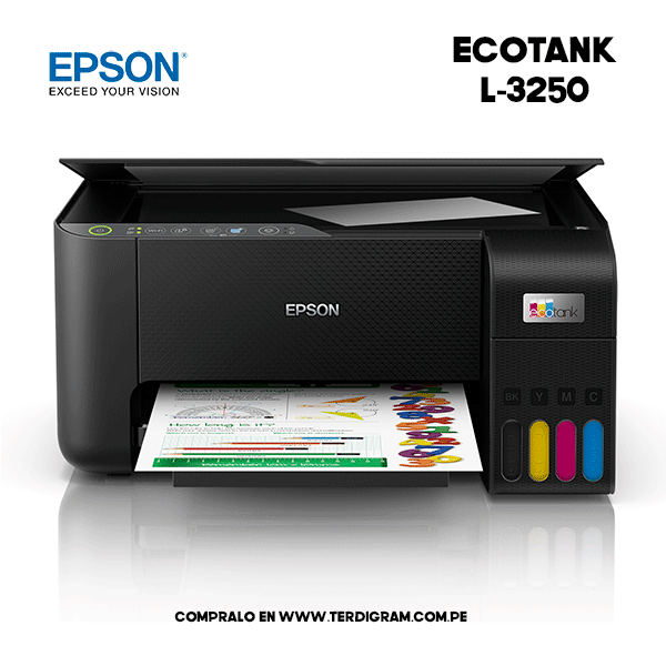Impresora Multifuncional Epson L3250 Ecotank Impresora Multifuncional Epson L3250 Ecotank