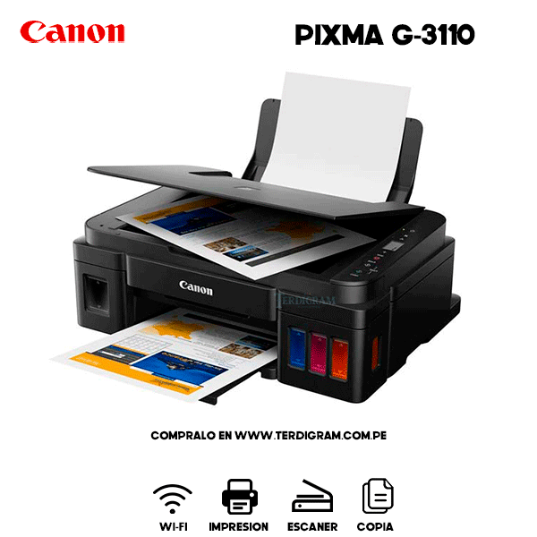 Impresora Canon Pixma G3110 Multifuncional