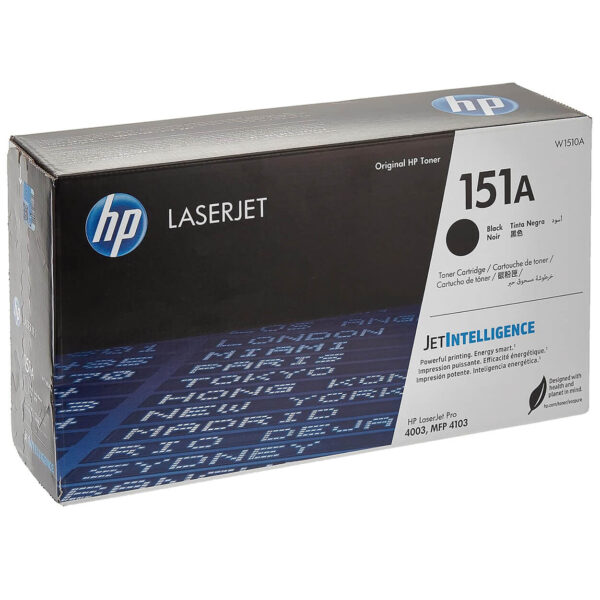 Toner hp 151a W1510A hp MFP4103/pro 4003a Negro