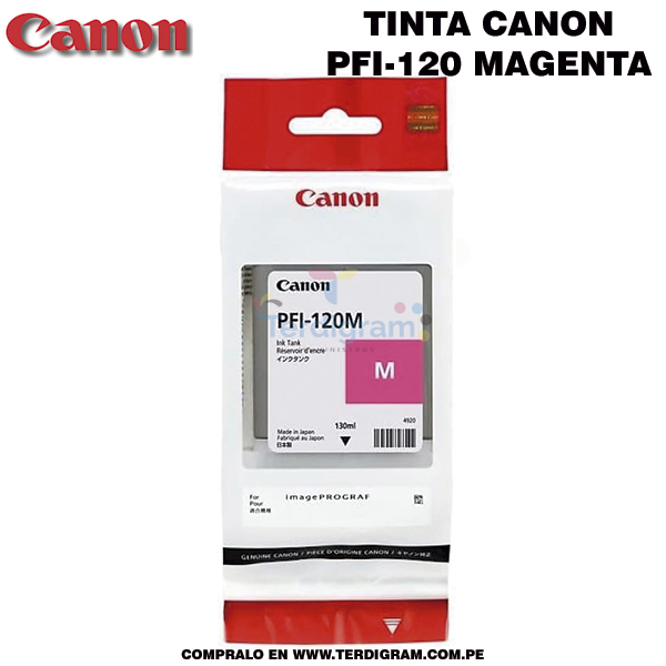 Cartucho Canon PFI-120 Magenta