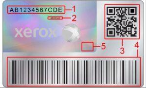 Toner Xerox 106R03105 Black Original