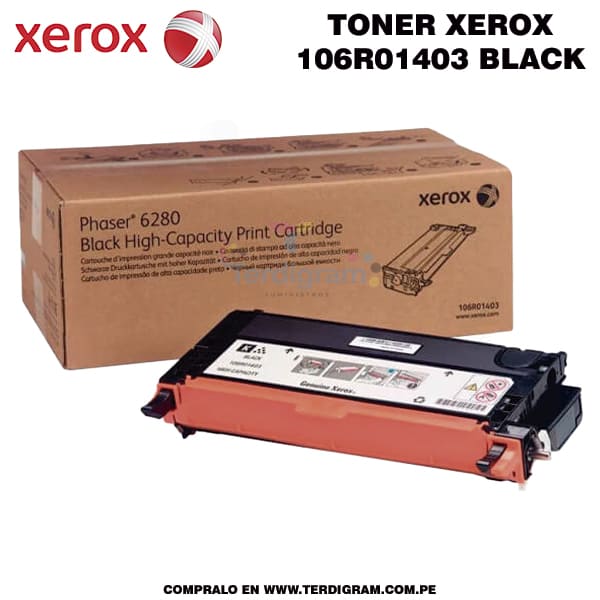 Toner Xerox 106R01403 Black Original