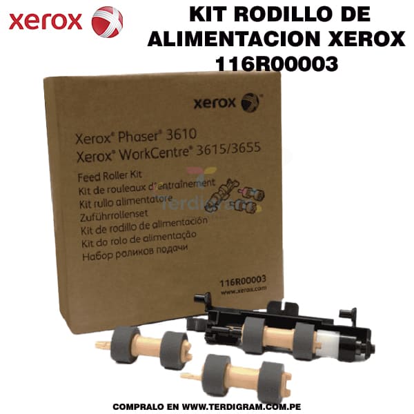 Kit Rodillo de Alimentacion Xerox 116R00003 Original