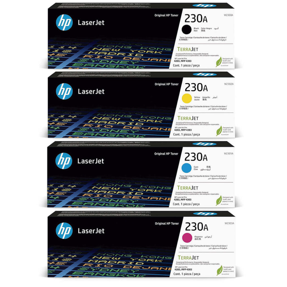 Toner HP 230A Cyan W2301A Original