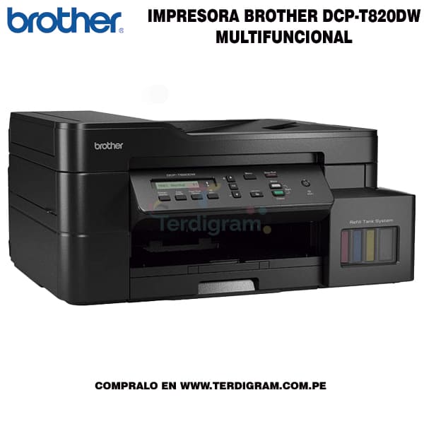 Impresora Brother DCP-T820DW Multifuncional