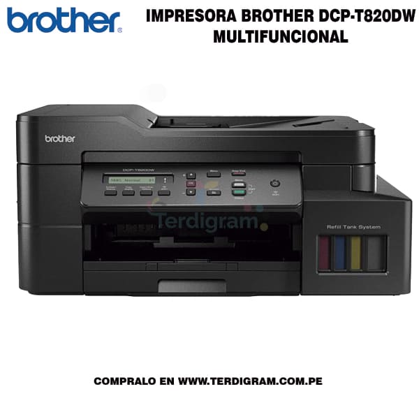 Impresora Brother DCP-T820DW Multifuncional