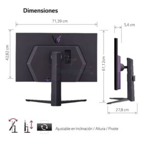Monitor LG 32GR93U-B 31.5" UHD IPS (3840 x 2160)