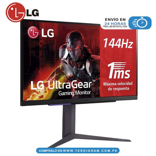 Monitor LG 32GR93U-B 31.5" UHD IPS (3840 x 2160)