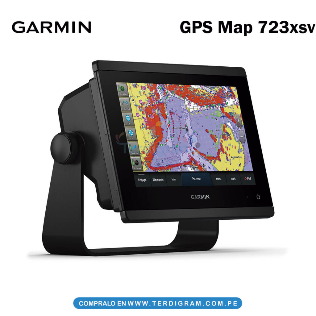 Plotter Garmin Gpsmap 723xsv Sonda GPS