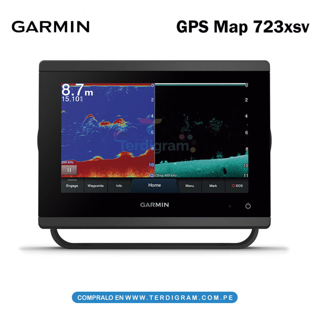 Plotter Garmin Gpsmap 723xsv Sonda GPS