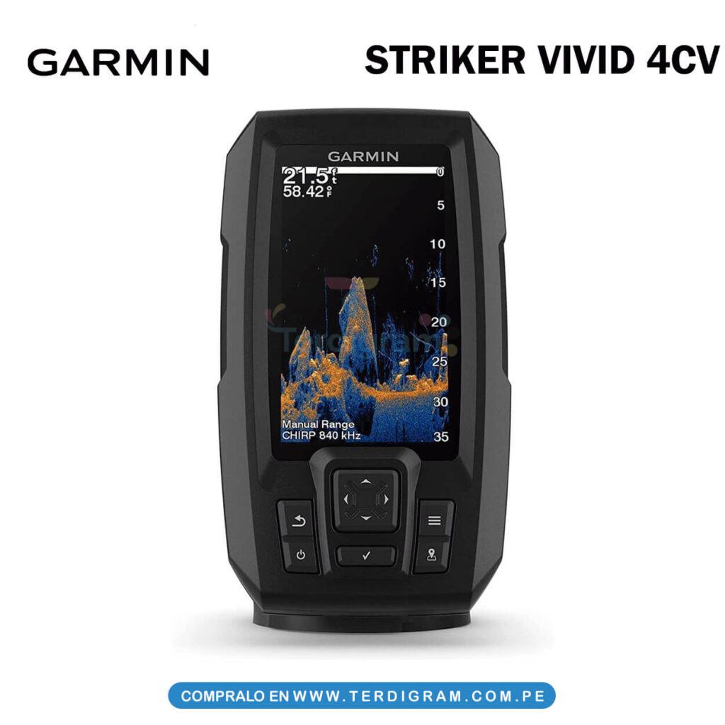 Garmin Striker vivid 4cv Transductor Sonar