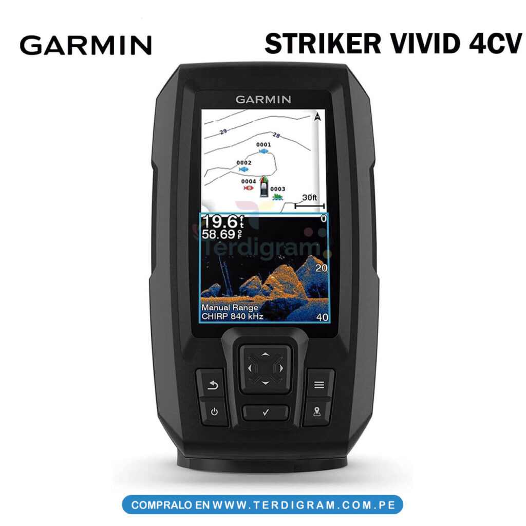 Garmin Striker vivid 4cv Transductor Sonar