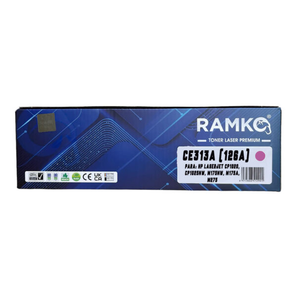 TONER 126A MAGENTA COMPATIBLE CE313A 1,000 PG