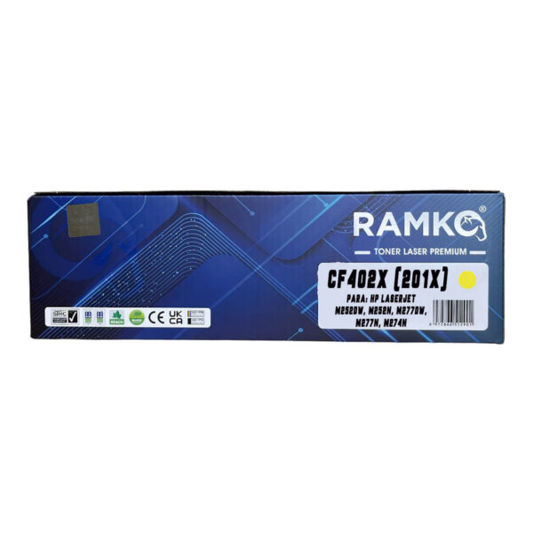 TONER 201X AMARILLO COMPATIBLE 2,300 PG