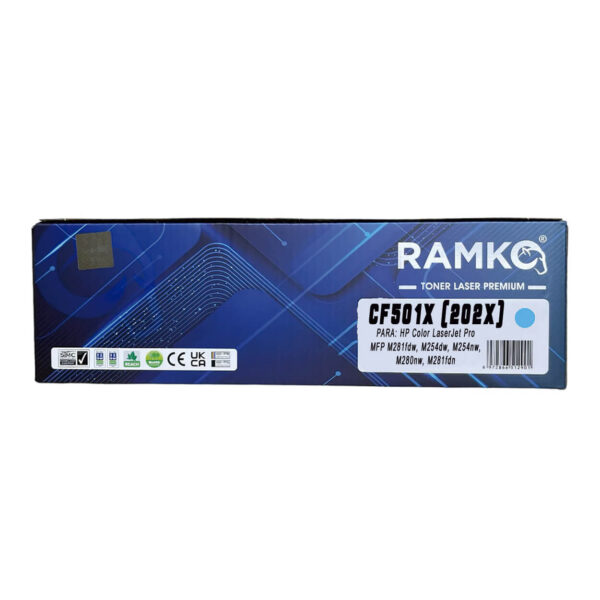 TONER 202X COMPATIBLE CYAN 2,300 PG